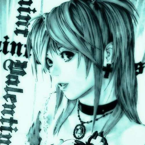 Anime girl. Misa from Death Note.
